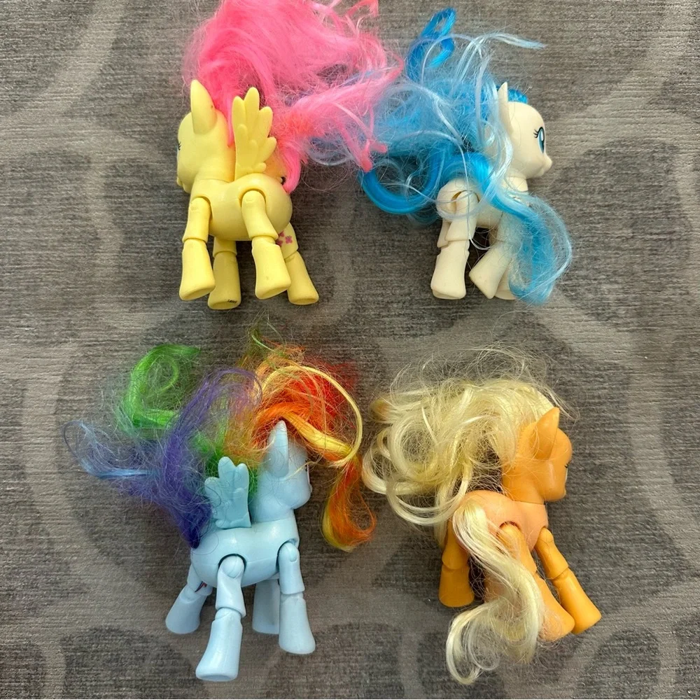 My Little Pony - 4 Ponies w moveable legs